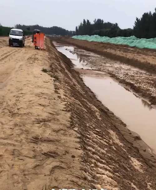 沧州黄骅河道降水